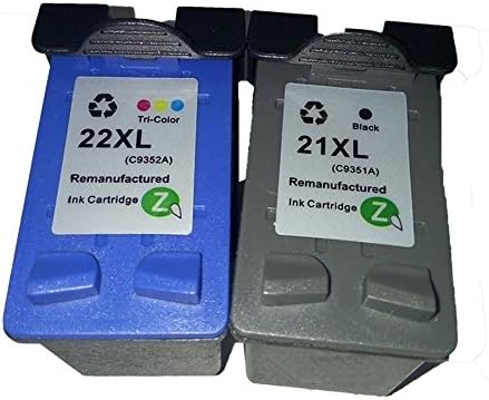 QUIMOOZ Ink Cartridges Replacement for HP21 XL 22 XL High Yield Combo Pack CB311BN C9351AN C9352AN
