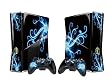 Flower Protector Skin Decal Sticker for Xbox 360 Slim (1 piece for the game console & 2 pieces for 2 controllers)