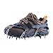 Hillsound Trail Crampon I Ice Cleat Traction System for Beginner & Experienced Winter Trail Hiking, Black, X-Large