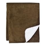 Home Sherpa Throw Brown