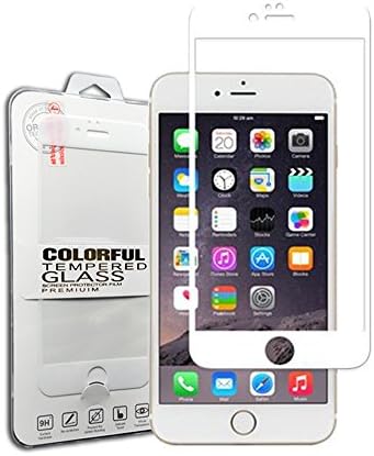Full Cove White Color Tempered Glass Screen Protector for Iphone 6s Plus 5.5 inch