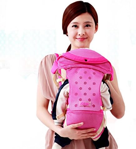 Zasa Breathable Children Collection Sea Skipper Travel Stowaway Baby Carrier Kid Toddler with Cap (Pink)