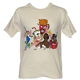 Adult Swim Aqua Teen Hunger Force Guns & Girls Mens T-Shirt, Large