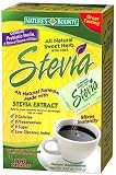 Nature's Bounty Stevia All Natural Sweet Herb with Fiber 100 packets