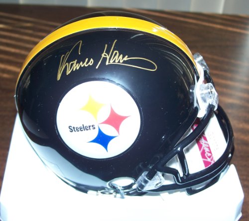 Franco Harris Autographed Steelers Mini Helmet w/ JSA COA