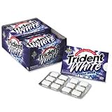 CADBURY ADAMS USA, LLC Sugarless White Gum, Cool Rush Flavor, 12 Pieces/pack, 12 Packs/box