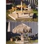 SCG Single Pole Umbrella Tiki Hut