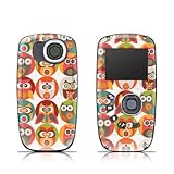 Owls Family Design Protective Skin Decal Sticker for Kodak PlaySport Zx5 HD ....
