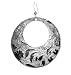 Kipepeo Lily Earrings in Antique Silver