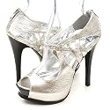 Qupid Catwalk17 Platform Pumps