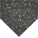 515 8%2BV7K L. SL160  Rubber Cal Elephant Bark Recycled Rolled Rubber Mats and Flooring   Blue Steel in color   3/8 x 48 rolls
