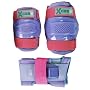 Knee Pads, Elbow Pads and Wrist Guards - Childs Triple Set - Lilac
