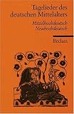 Produkt-Bild: Tagelieder des deutschen Mittelalters: Mittelhochdt. /Neuhochdt.: Mittelhochdeutsch / Neuhochdeutsch