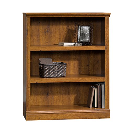 Sauder 3-Shelf Bookcase, Abbey Oak Finish