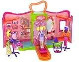Polly Pocket Quik-Clik Boutique with "Magic" Dressing Room and Accessories