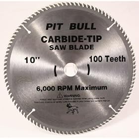 10" 100 Tooth Carbide Blade