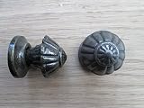 IRONMONGERY WORLDﾂｮCAST IRON FANCY VINTAGE CUPBOARD CABINET DRAWER KITCHEN DOOR KNOBS PULL HANDLES (