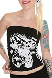 Too Fast It's Alive Corset Tube Top