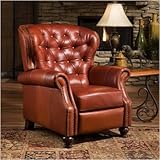 IMAGE OF Alexa Leather Recliner Leather: Vintage