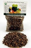 Certified Organic Buckwheat Sprouting Seed: 1/4 Lb. (4 Oz.) of Buckwheat Seeds for Sprouting, Cooking, Garden, Hydroponics, Salad Greens & More. Grow Your Own Sprouts Fun & Better Health. Buckwheat Sprouts Are Rich in Protein, Iron, Calcium, Phosphorous, Vitamin B Complex, Vitamin E and Large Amounts of Rutin and Bioflavonoids.