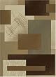 Contemporary Area Rug, United Weavers China Garden 4'x5' Contempo Clay