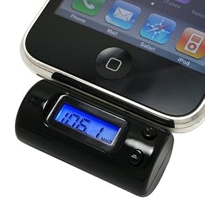 All-Channel-FM-Transmitter-w-Car-Charger-for-iPod-iPhone-3G-iPhone-3Gs-16GB-32GB-Black