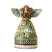 Jim Shore Heartwood Creek 4-Seasons Mini Angel with Summer Scene Figurine, 4-1/2-Inch
