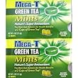 Mega-T Green Tea Mints 12 pieces (Pack of 6)