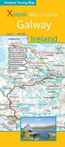 Xploreit Map of County Galway (Ireland) 1:100K (Xploreit County Series)