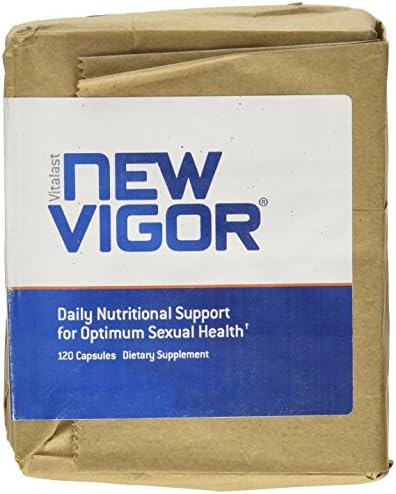 NewVigor Daily Nutritional Support for Optimum Sexual Health, 120 Capsules