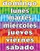 DAYS OF THE WEEK SPANISH CHART