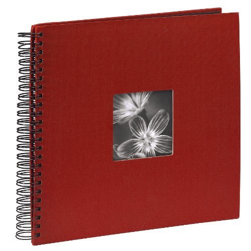 Hama - Fine Art - Album photo spirale - Rouge - 34 x 32/50 (Import Allemagne)