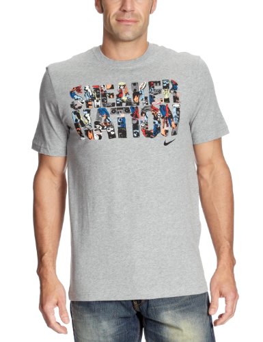 Nike Herren T-Shirt EMEA Sneaker Nation, dark grey heather, S Preisvergleich