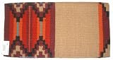 Mayatex Saddle Blanket - Coronado - Fawn and Burgundy