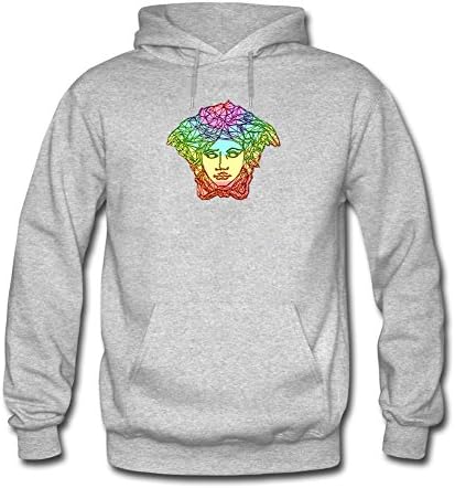 Versace Mens Printed Pullover Hoodies