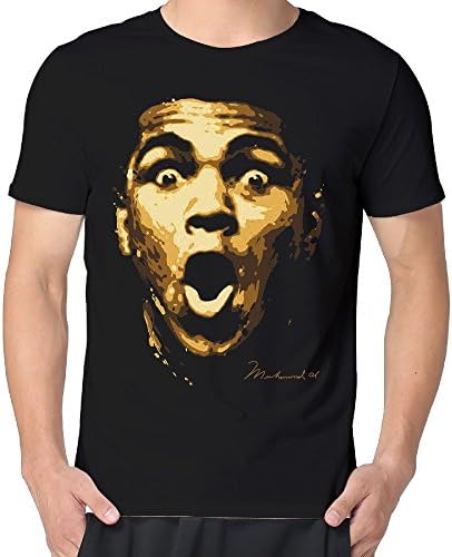 Mens Mohammad Ali Muhammad Ali Short Sleeves T Shirts