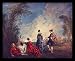 Antoine Watteau (The embarrassed application) Framed Art Poster Print - 11