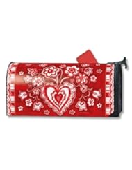 From Amazon.com. Click for details:
 Lawn & Patio: Folk Valentine Large Magnetic Mailbox Cover Oversized Primitive MailWraps - Magnet Works Lawn & Patio: Folk Valentine Large Magnetic Mailbox Cover Oversized Primitive MailWraps - Magnet Works