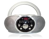 Supersonic SC-507MP3 Portable CD / MP3 Radio White
