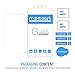 Galaxy S6 Screen Protector, Maxboost® Tempered Glass (Front) + PET (Back) Screen Protector For Samsung Galaxy S6 - 0.2mm Ballistic Glass Screen Protection Case Fit 99% Touch Accurate - FB Clear