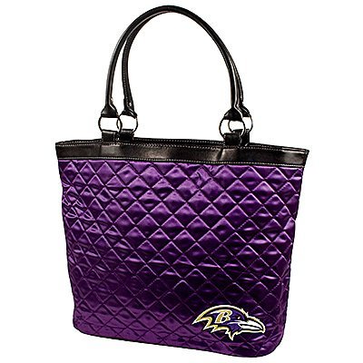 Baltimore Ravens Quilted Tote, Purple