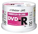 �r�N�^�[ �f�[�^�pDVD-R 16�{�� 4.7GB ���C�h�z���C�g�v�����^�u�� 50�� VD-R47TAT50