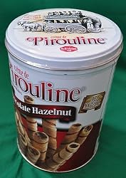 Pirouline Rolled Wafers Chocolate Hazelnut - 32 Ounces