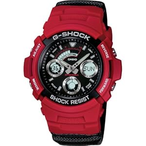 Casio Men's AW591RL-4A G-Shock Ana-Digi Sport Watch