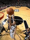Memphis Grizzlies v San Antonio Spurs: Tony Parker Photographic Poster Print by D. Clarke Evans, 9x12