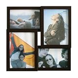 Review Linea BC4657B / Nexxt by Linea Array Multi-Level Tabletop or Wall-Mount Frame, Holds 2 4-Inch-by-6-Inch and 2 5-Inch-by-7-Inch Photos, Black