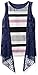 Dream Star Girls' Little Vest with Sequin and Lace Tank 2-fer