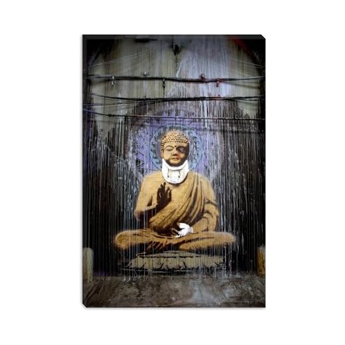 Banksy Buddha