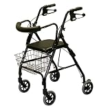 Folding Rollator/Walker - Black