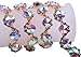 KAOYOO 1 Yard Crystal Rhinestone Claw Chains S Shape Winding AB Satellite Stone for Jewelry Crafts DIY,Sewing Craft